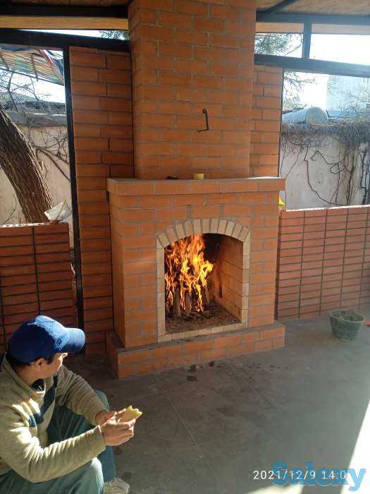 Камины, Летние кухни, Барбекю, Казаны, Сауны,, фотография 7