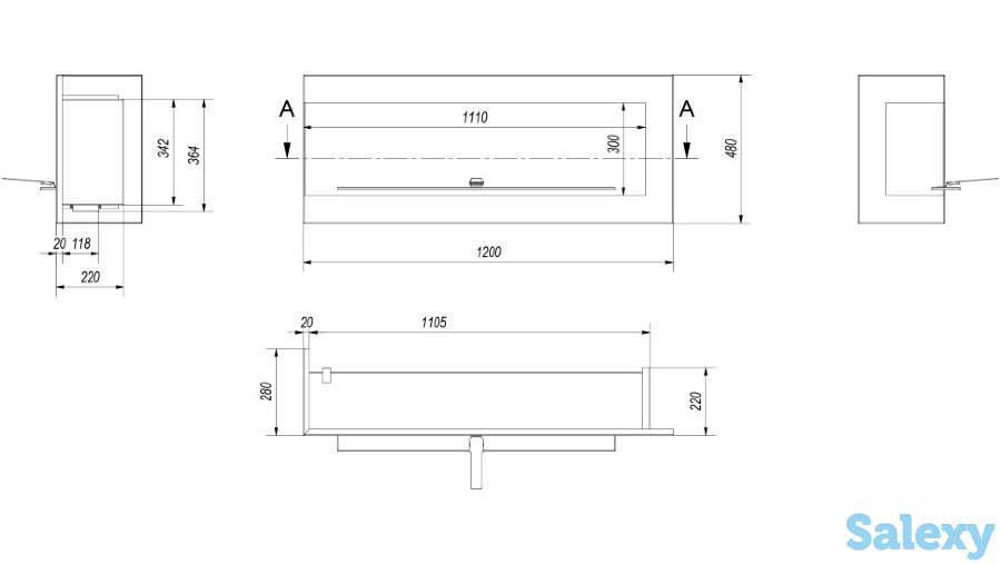 Биокамин Kratki JULIET 1100 в Ташкенте, Узбекистан biokamin kratki biofire kamin ideasvet, фотография 2