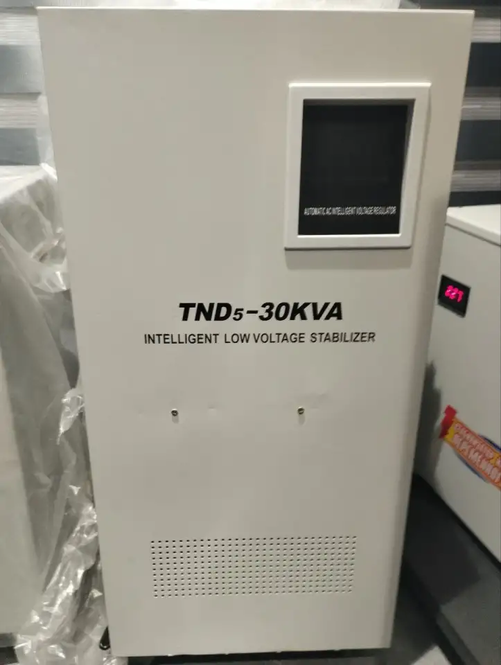 Латерный стабилизатор напряжения 30 кВт однофазный, фотография 1