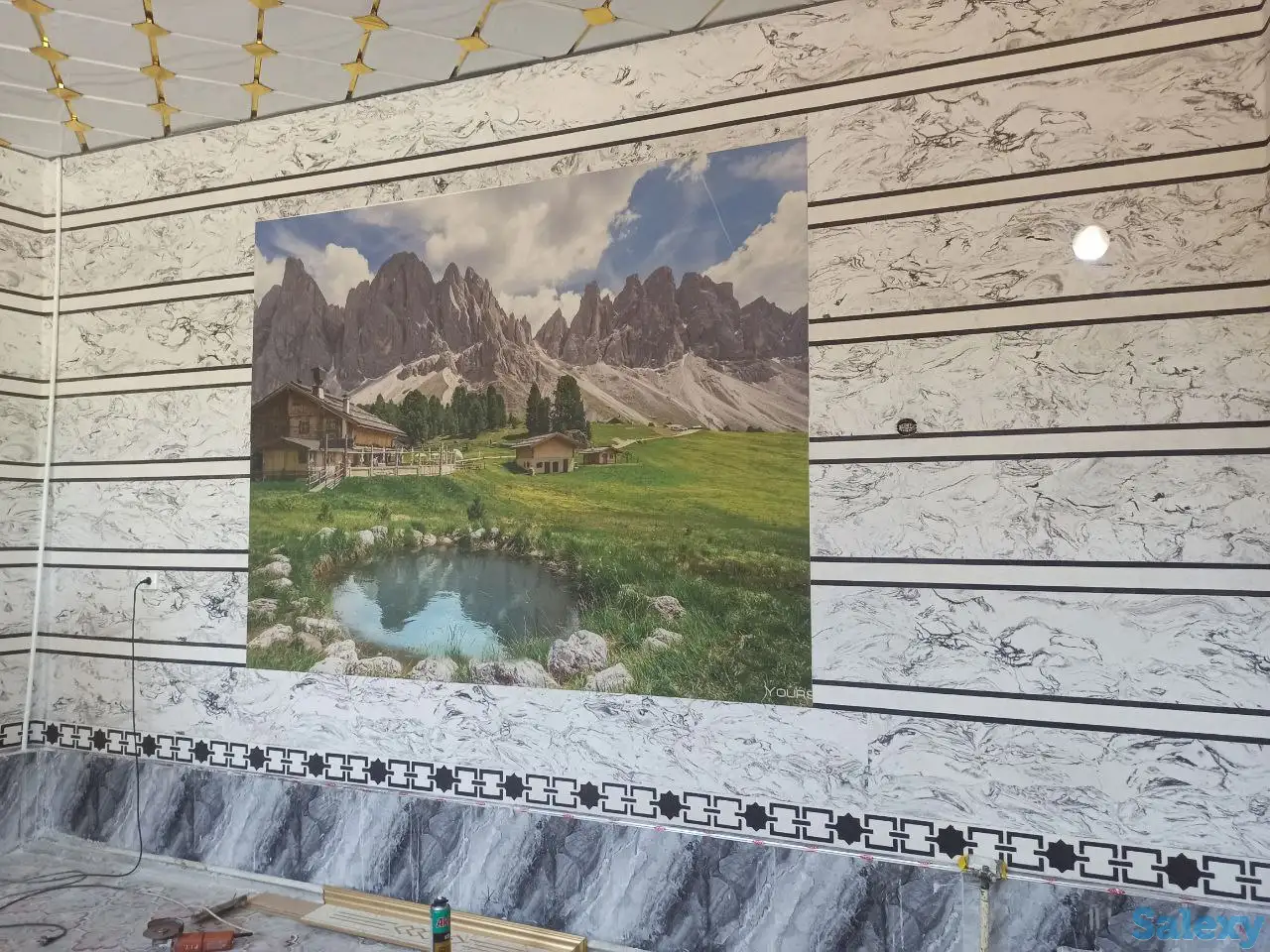 Гибкий мрамор, фотообои, фотография 4