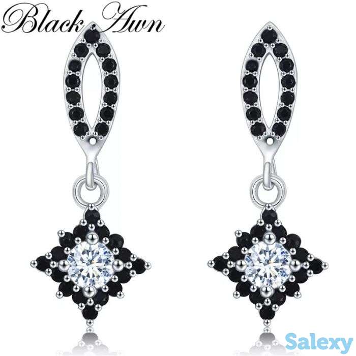 Серьги из стерлингово серебра 925 пробы, фотография 1