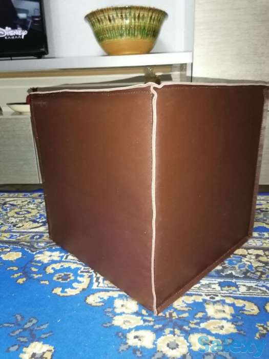 шкура ковер из коровы  кожаные пуфики, фотография 19