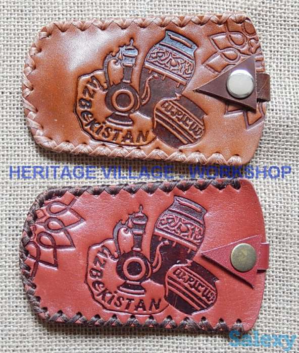 Кожаные футляры для ключей., фотография 12