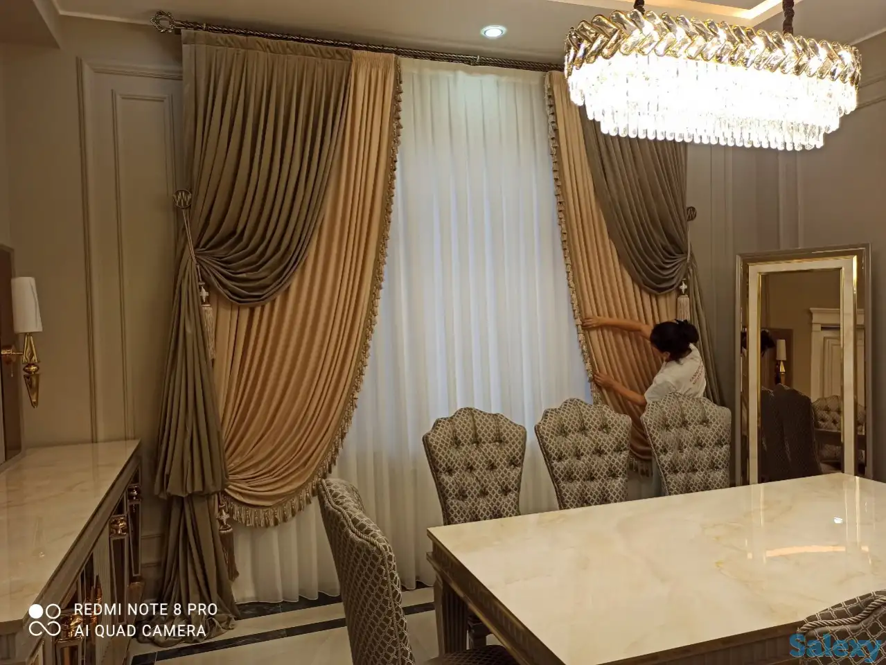 Parda tikish xizmati шторы, фотография 3