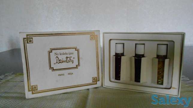 Духи Dzintary Paris Riga в коробке 3 флакона оригинал, фотография 1