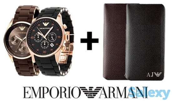 Элитные часы EMPORIO ARMANI+клатч ARMANI, фотография 5