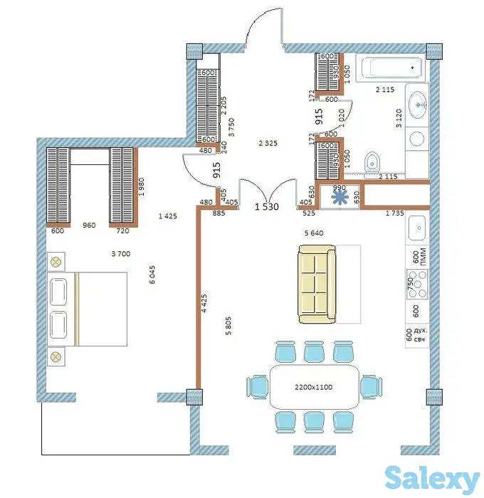 СРОЧНО продается новостройка в центре города 77 кв.м по хорошей цене, фотография 3