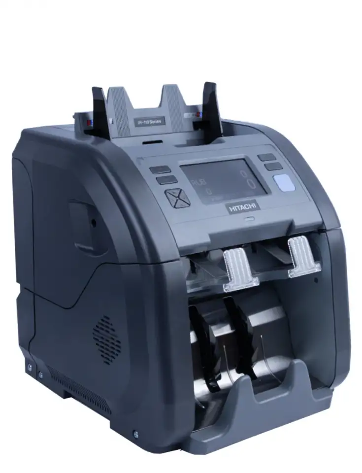 2-карманный сортировщик банктнот с функцией ветхости Hitachi 110F, фотография 2
