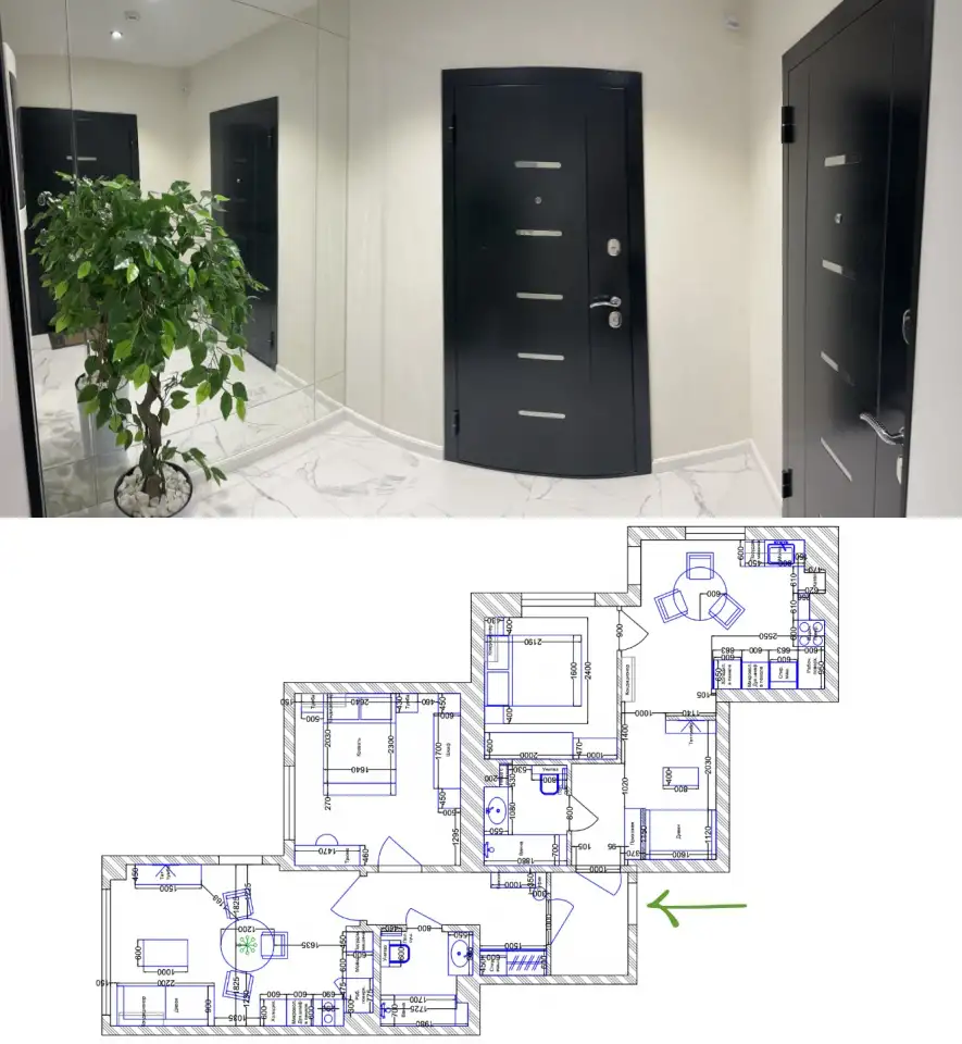 2 квартиры в одной под ключ от хозяина! ЖК Kislorod - Murad Bilding у воды, фотография 6