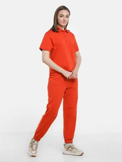 Костюм спортивный женский, повседневный, трикотажный FelivAro, фотография 3