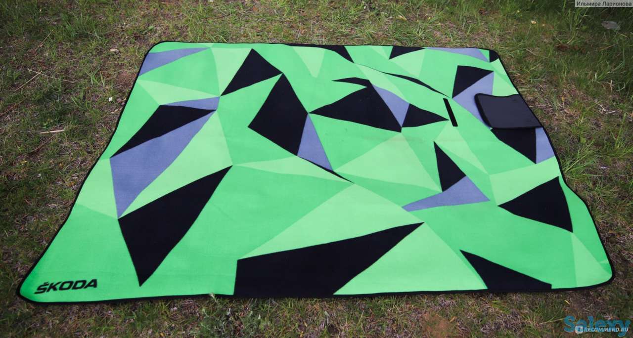 Плед с логотипом для пикника, фотография 2