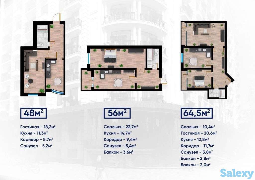 Новостройки Оби Хает 3 Этапная оплата, Яшнобадский район, фотография 3