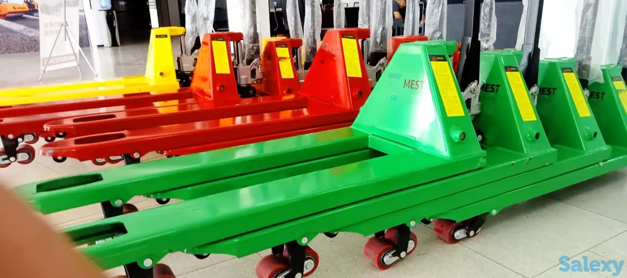 Гидравлическая тележка купить в Ташкенте (РОХЛЯ ТРАНСПАЛЕТ), фотография 7