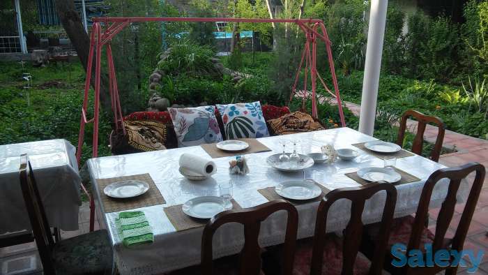 Комфортабельная дача вблизи круга Рохат 3 км рядом река Чирчик, фотография 1