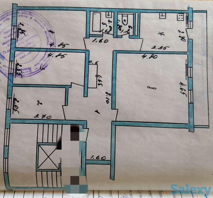 Продам 4х комнатную квартиру ж.м. Шарк (Алгоритм), фотография 2