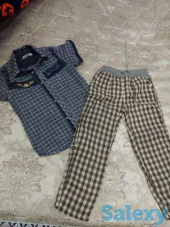 Продам брюки-шорты zara и рубашка 4-6 лет лен, фотография 1