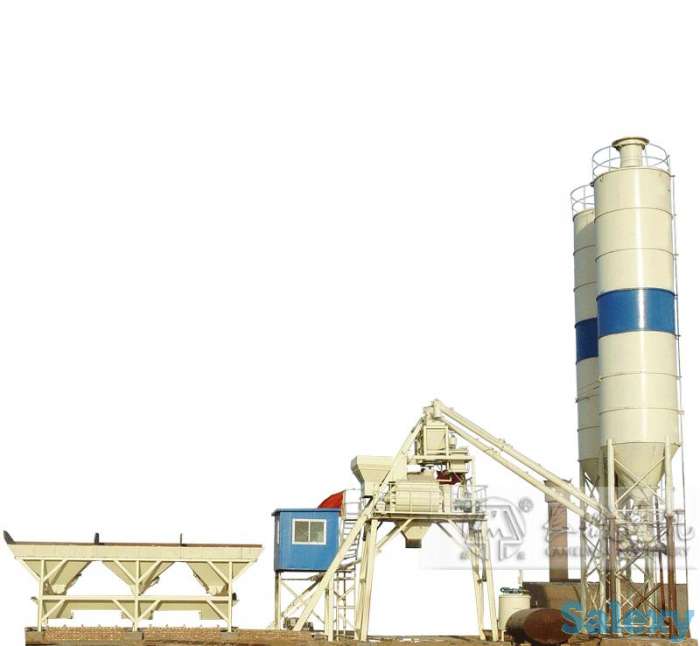 Стационарный бетонный завод модель НZS 35, фотография 1