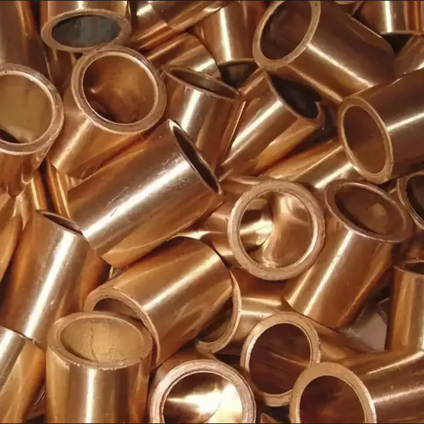 Втулка медная D нар.: 6-400 мм, L: 60-240 мм, D вн.: 15-60 мм, фотография 1