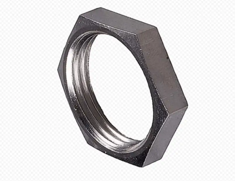 Контргайка, Рез.: 0,5; 1; 0,75; 1,25... дюйм, Матер.: чугун; сталь; латунь..., фотография 1