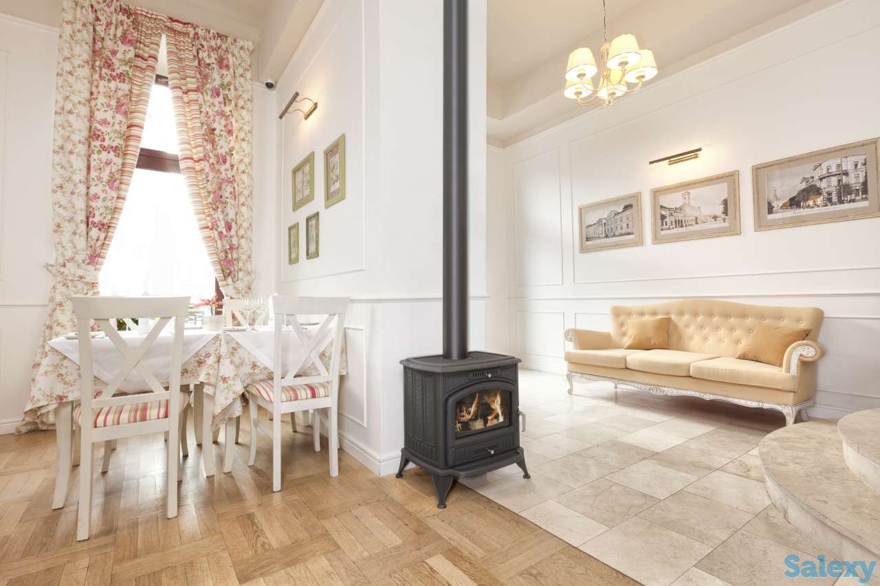 Дровяная печь koza k 6 kratki в Ташкенте, Узбекистане камин, топка, pech, kamin, ideasvet, фотография 5