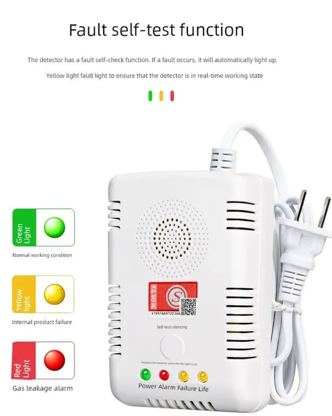 Газ Сигнализация об утечке газа клапан 15диаметр ис газ is gaz, фотография 4