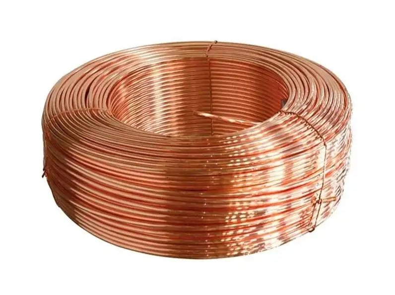 Медная катанка, D: 8; 10; 12,5; 15... мм, Матер.: М1ор; КМб; КМбк; М0..., фотография 1