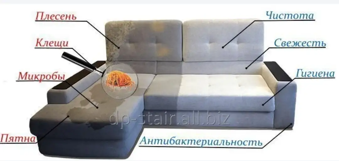 Химчистка мягкой мебели, на выезд., фотография 2