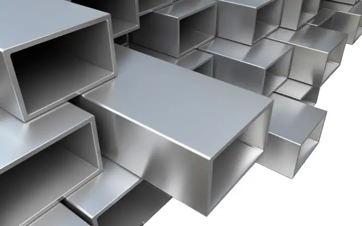 Профильная труба алюминиевая 40х20 мм, Марка: АД31Т1; АД31; АД31Т..., Вид: квадратная; прямоугольная, фотография 1