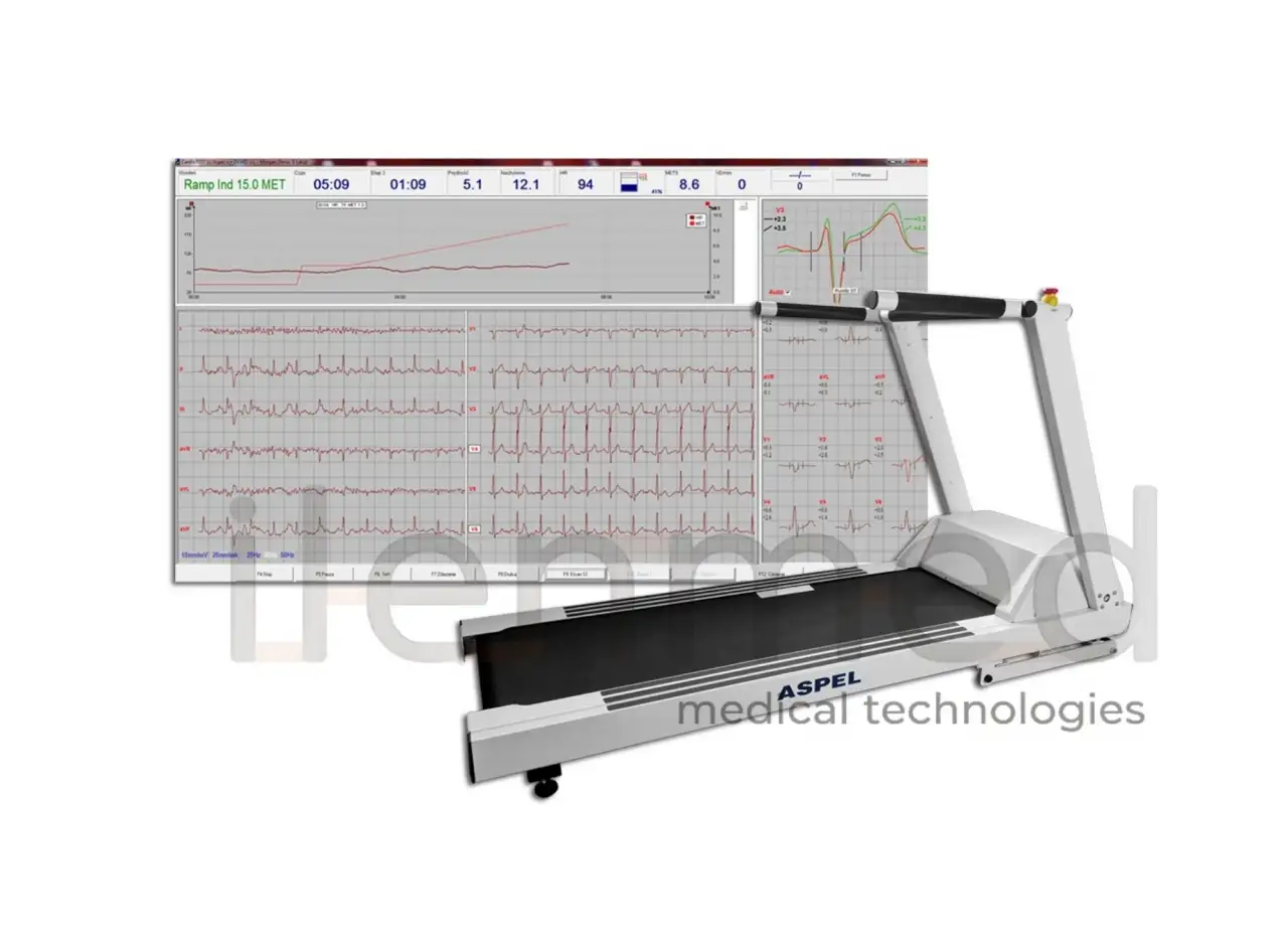 Стресс система CardioTEST Alfa System B612 model C с беговой дорожкой, фотография 2