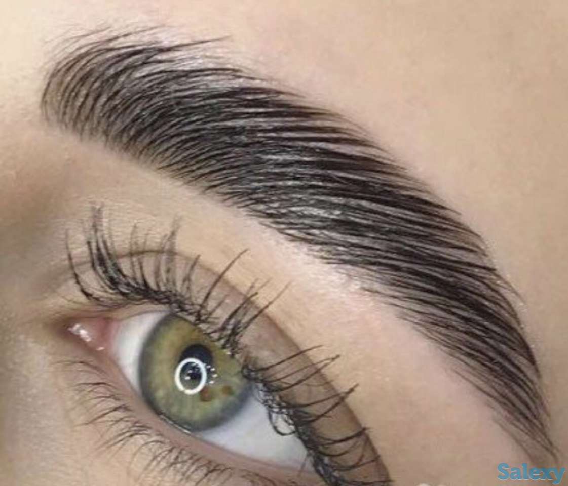 Оформление бровей,ламинирование ресниц, фотография 3