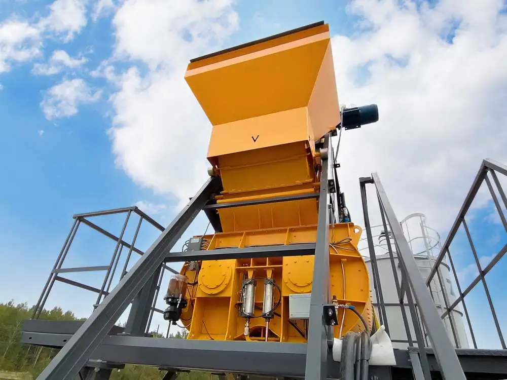 Стационарный бетонный завод Скип-60, фотография 3