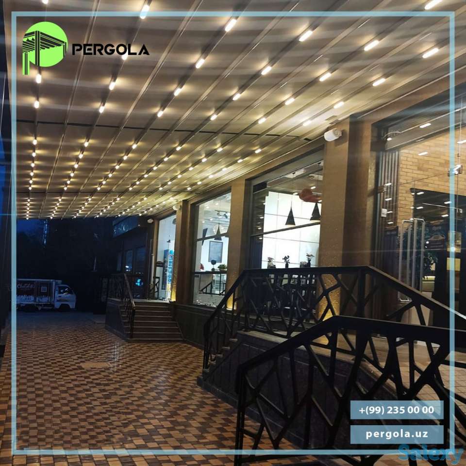 Раздвижные тентовые навесы «ПЕРГОЛА», фотография 4