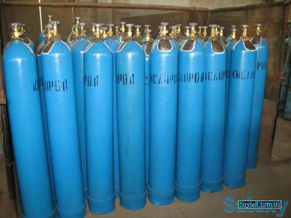 Баллон кислородный 40л.-45д-150 кгс/см2( 14,7мпа) гост, фотография 1
