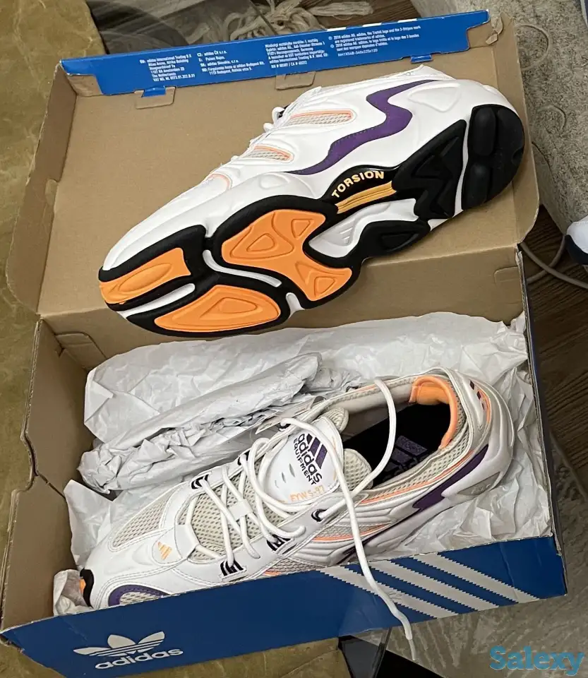 Новые привозные кроссовки Adidas оригинальные мужские FYW S-97, фотография 6