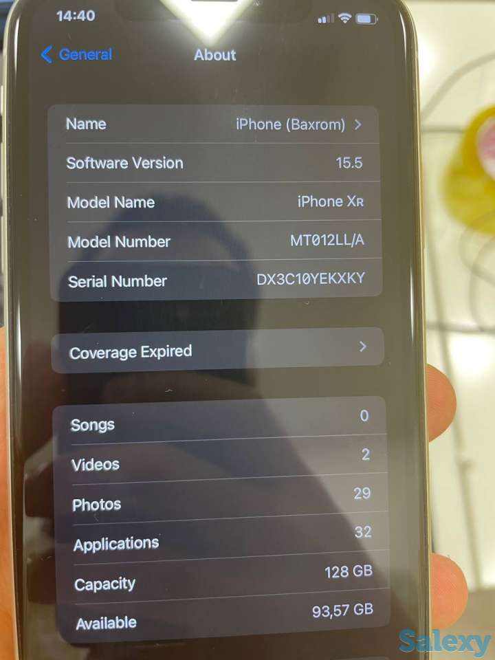Iphone XR 128GB White, фотография 4