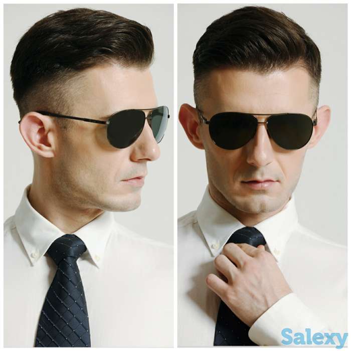 Мужские спортивные поляризационные очки для вождения солнцезащитные, фотография 3