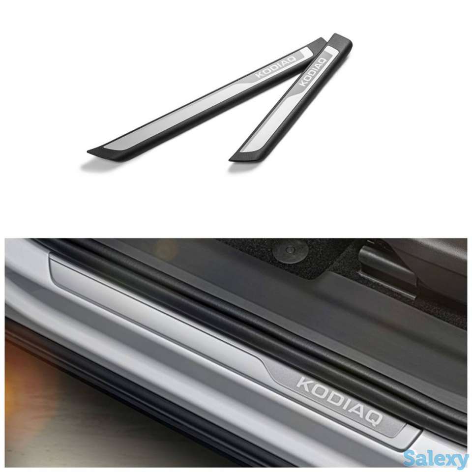 Декоративные накладки на пороги для Skoda Kodiaq, фотография 1