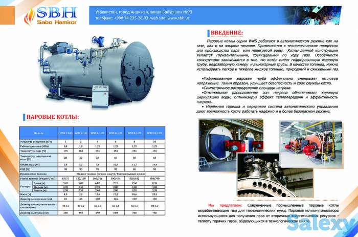 Паровые котлы промышленные, горелки любых модификаций, теплообменники. А также теплицы и биогазовые установки, фотография 1