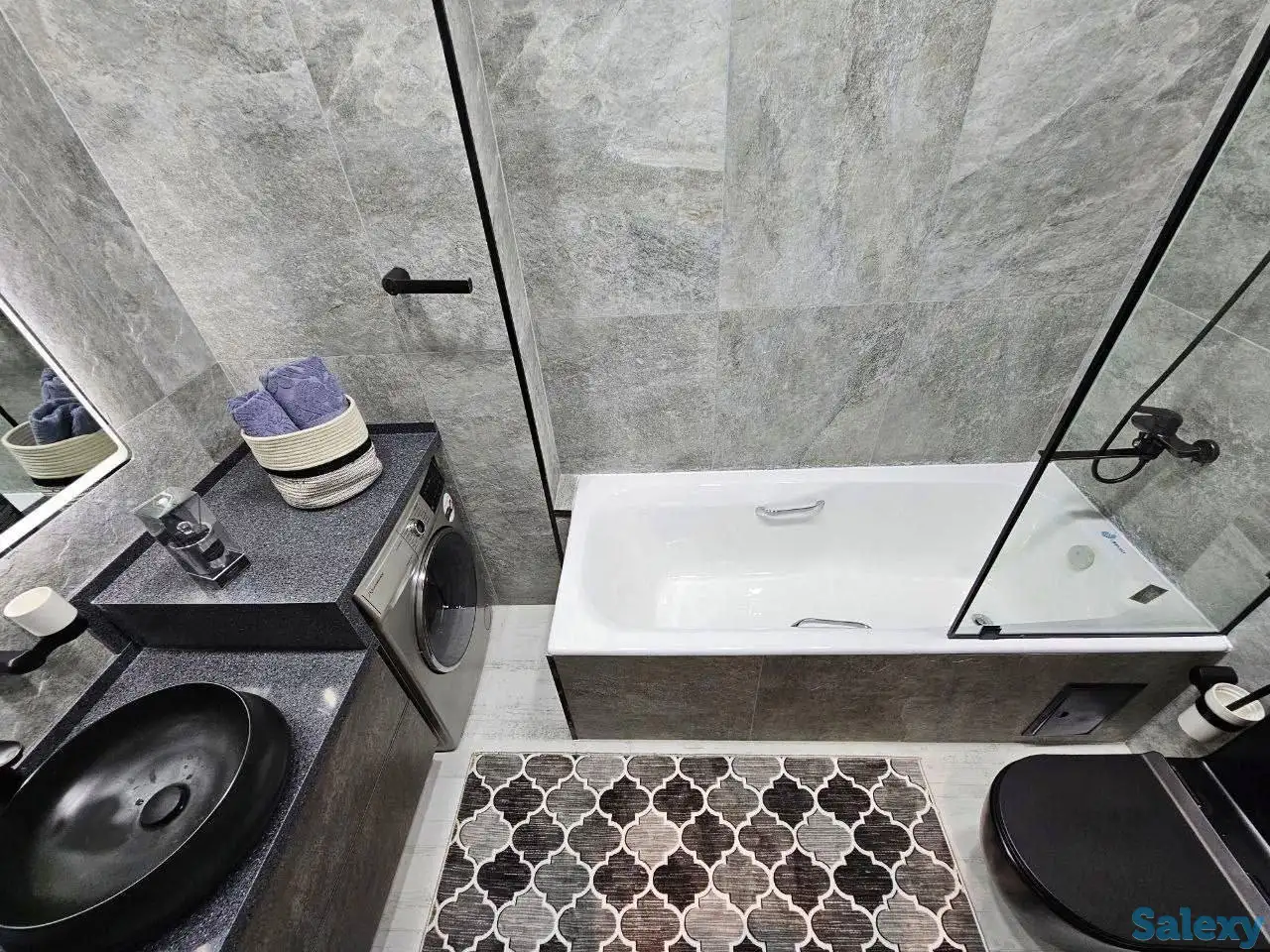 Ташкент-Сити,ЖК Boulevard,4-комнатная,4/7,100 м²,меб,тех Bosch,терраса, фотография 7