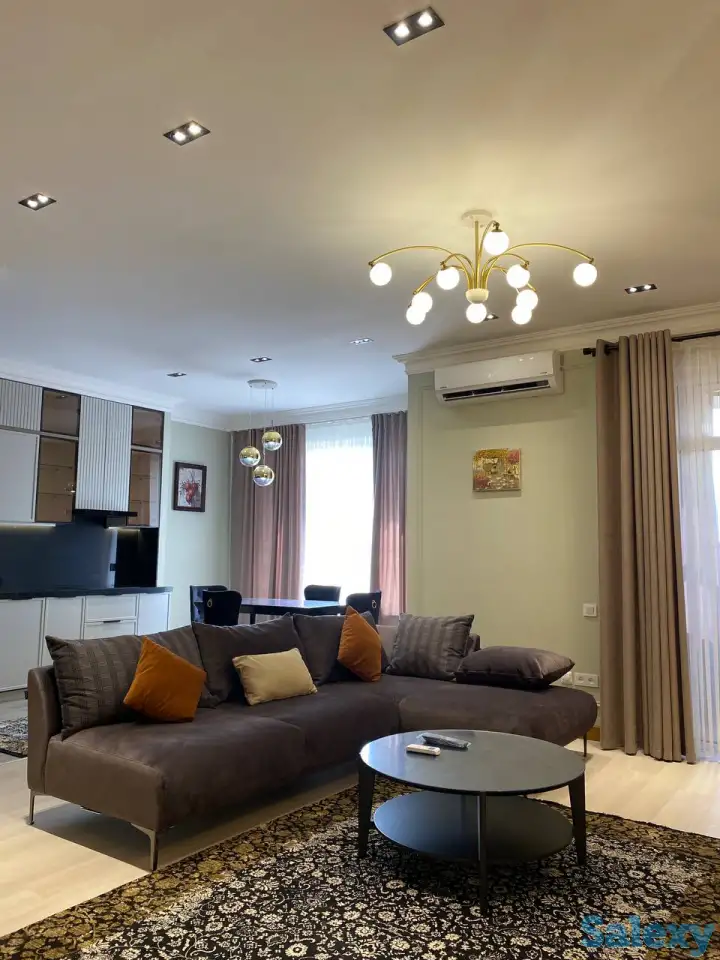 ЖК NRG Oybek,2-комнатная,76 м²,12/12,евроремонт,мебель,техника, фотография 4