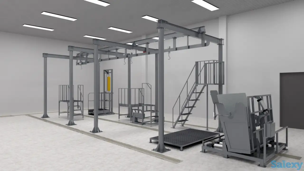 Оборудование для скотобойни (мясобойня) производительностью 20 голов в смену, фотография 1