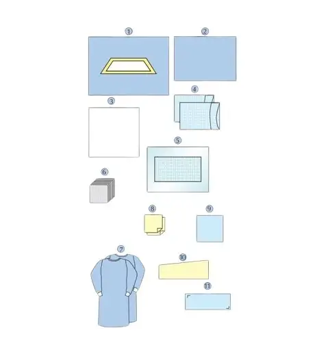 Комплект белья для забора ооцитов dr. green's оптом, фотография 1