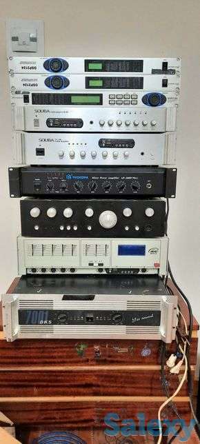 Усилители,кроссовер разные. Усилитель,Aux,Bluetoch,Usb o'rnatilgan., фотография 1