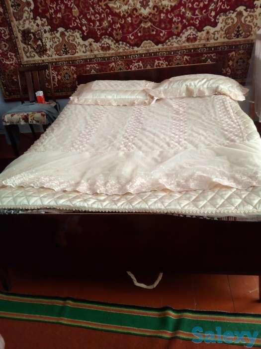 Продаётся двух стальная кровать в хорошем состоянии, фотография 1