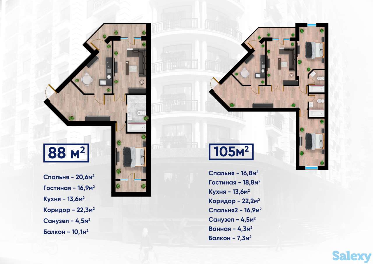 Новостройки Оби Хает 3 Этапная оплата, Яшнобадский район, фотография 5