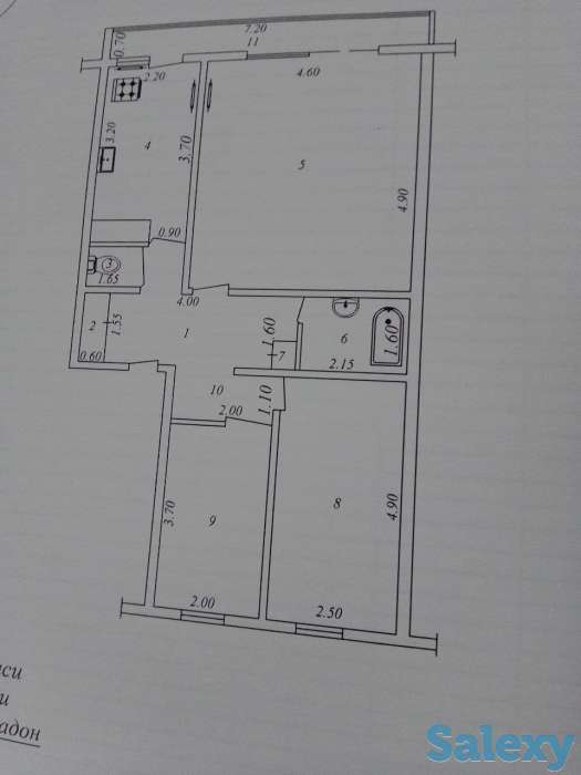 срочно 3х комнатная квартира в хорошем районе, фотография 1