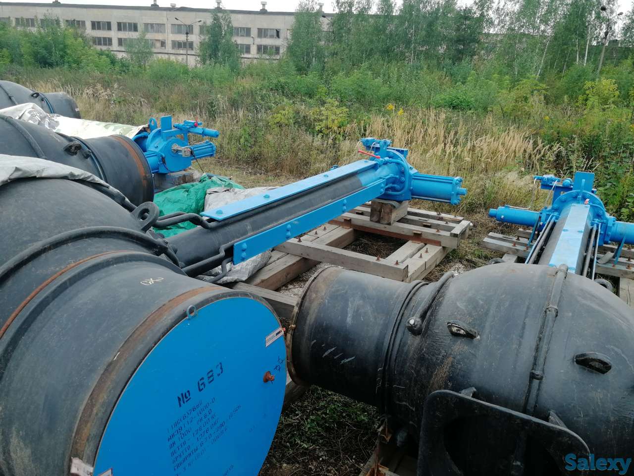 Краны шаровые Ду1200/1000/700/300/150/100/50 Ру80-160, фотография 6