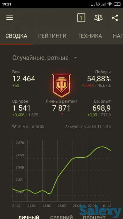 Аккаунт world of tanks., фотография 5