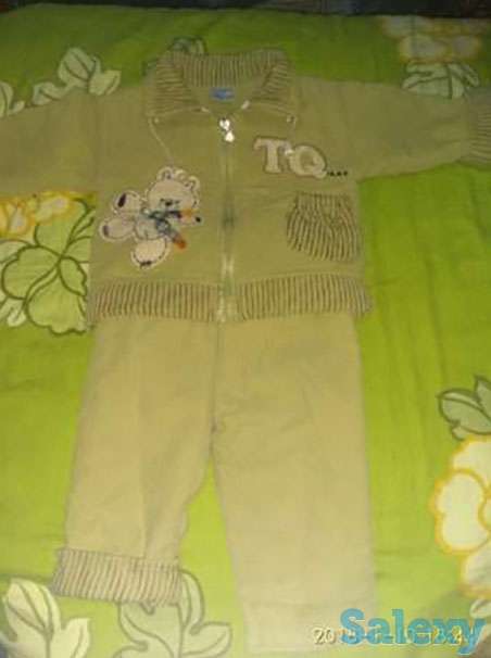 Утепленый костюмчик с брюками, фотография 1