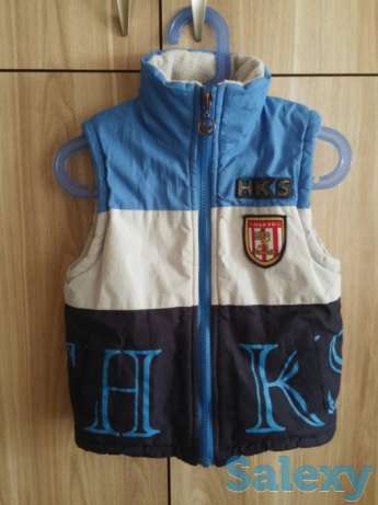 Жилет х/б стеганый для мальчика, фотография 1
